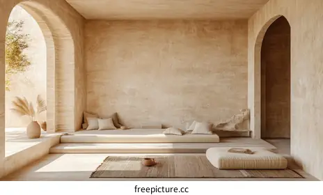 beige sofa
