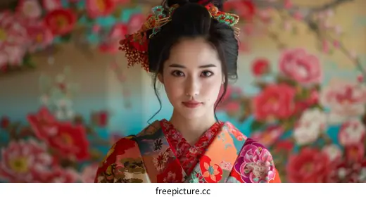 kimono woman