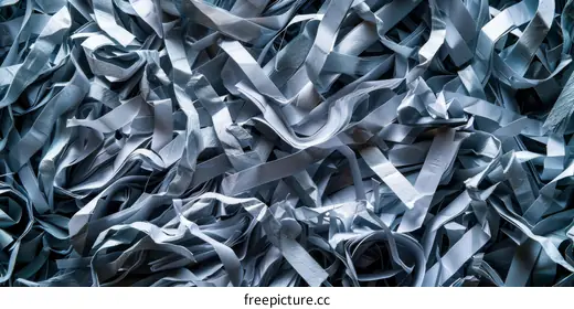 shredded paper