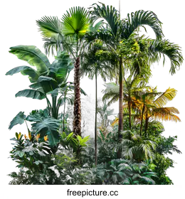 tropical foliage