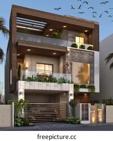 modern villa