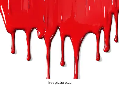 red paint