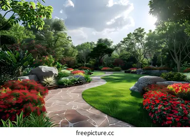 Garden landscape