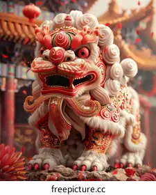 Lion dance skills