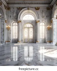 marble floor