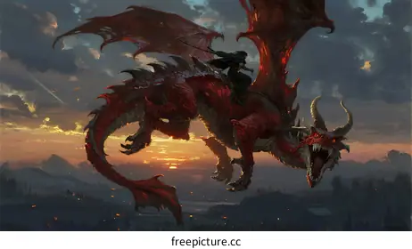 red dragon