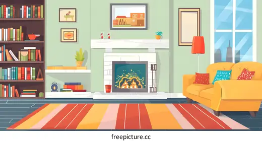 fireplace