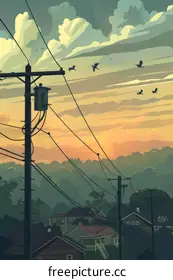 power lines