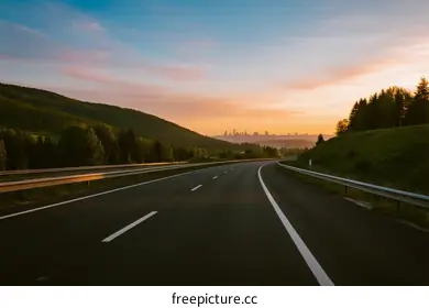 empty highway