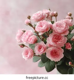 pink roses