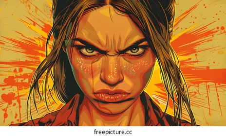 angry woman