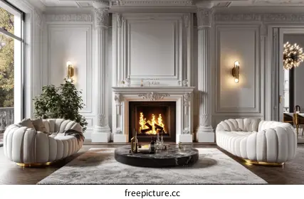fireplace