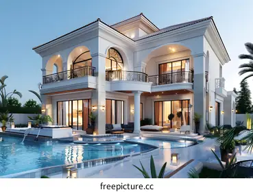 luxury villa
