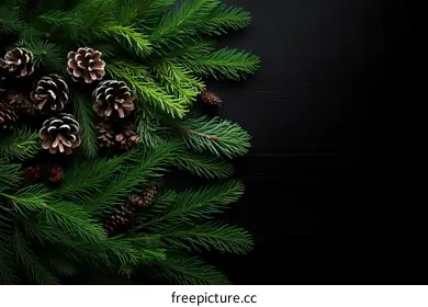 fir branches