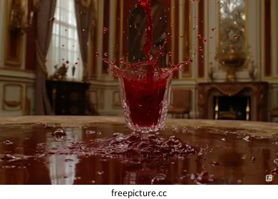 red liquid