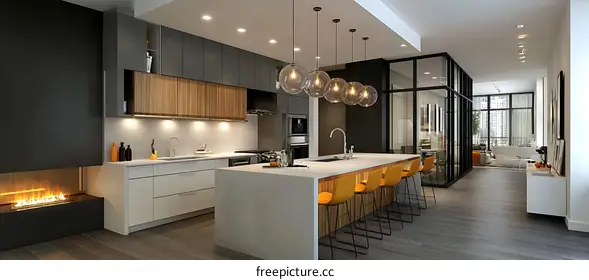 modern kitchen