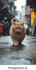 walking cat