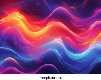 colorful waves