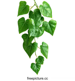 isolated leaves