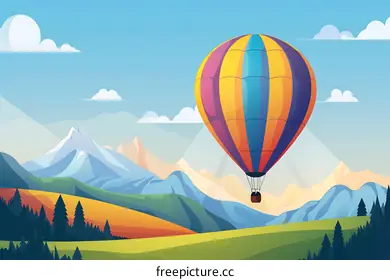 hot air balloon