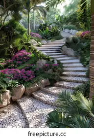 tropical garden