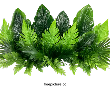 tropical leaves