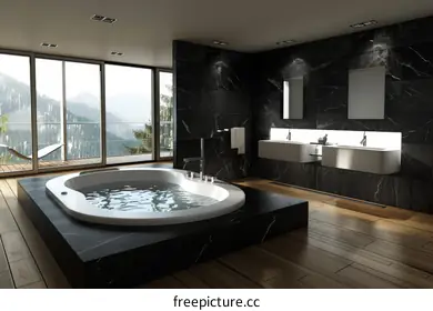 luxury bathroom
