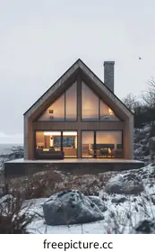 mountain cabin