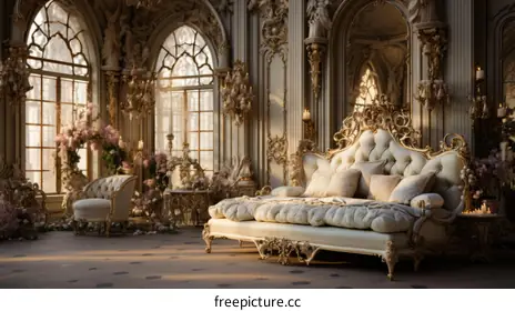 opulent interior
