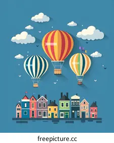hot air balloon