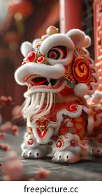 Lion dance skills