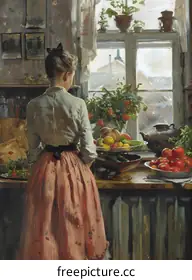 preparing food