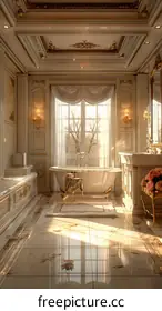 elegant bathroom