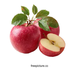 red apple
