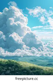 cumulus clouds