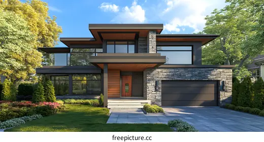 modern house