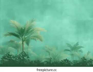 palm trees