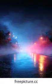 wet road
