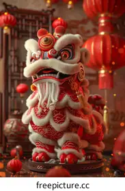 Lion Dance Costume