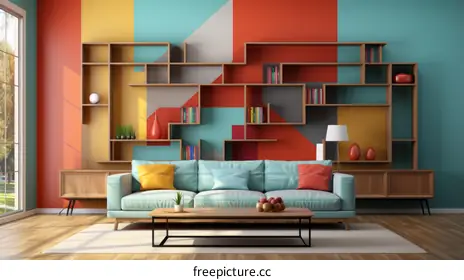 colorful wall