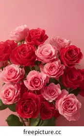 pink roses