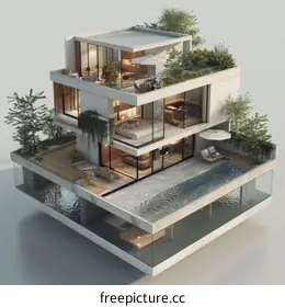 modern house