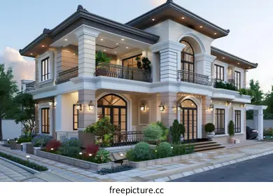 luxury house