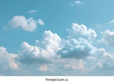 fluffy clouds