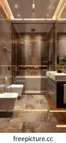 luxury bathroom