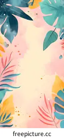 watercolor background