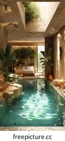 indoor swimming pool