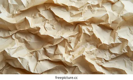 crumpled paper