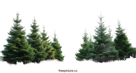 pine trees