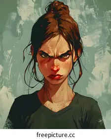 confident expression